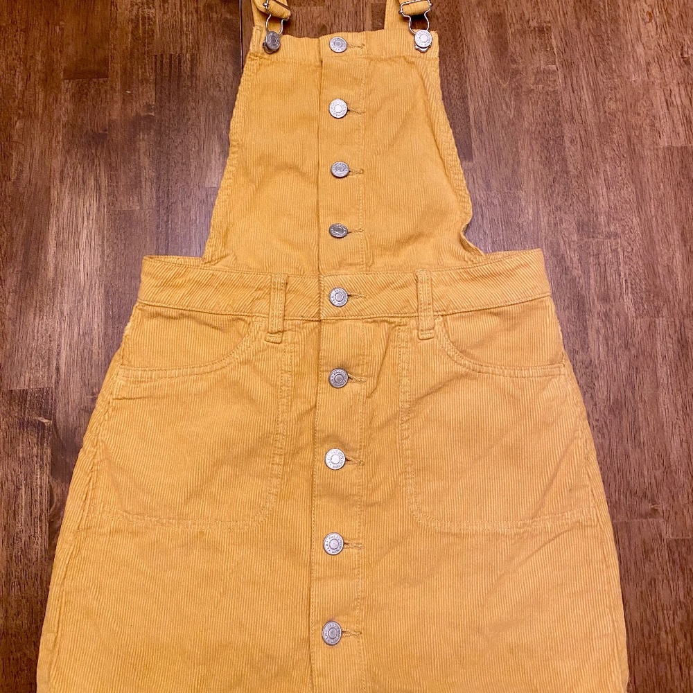 Pac Sun corduroy overall dress